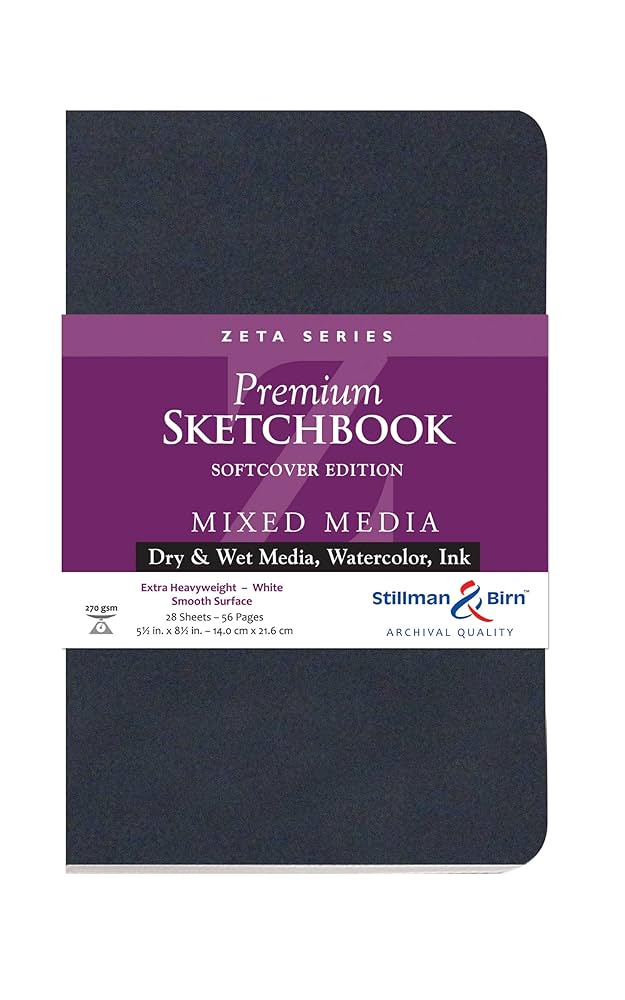 Amazon.com: Stillman & Birn Zeta Series Softcover Sketchbook